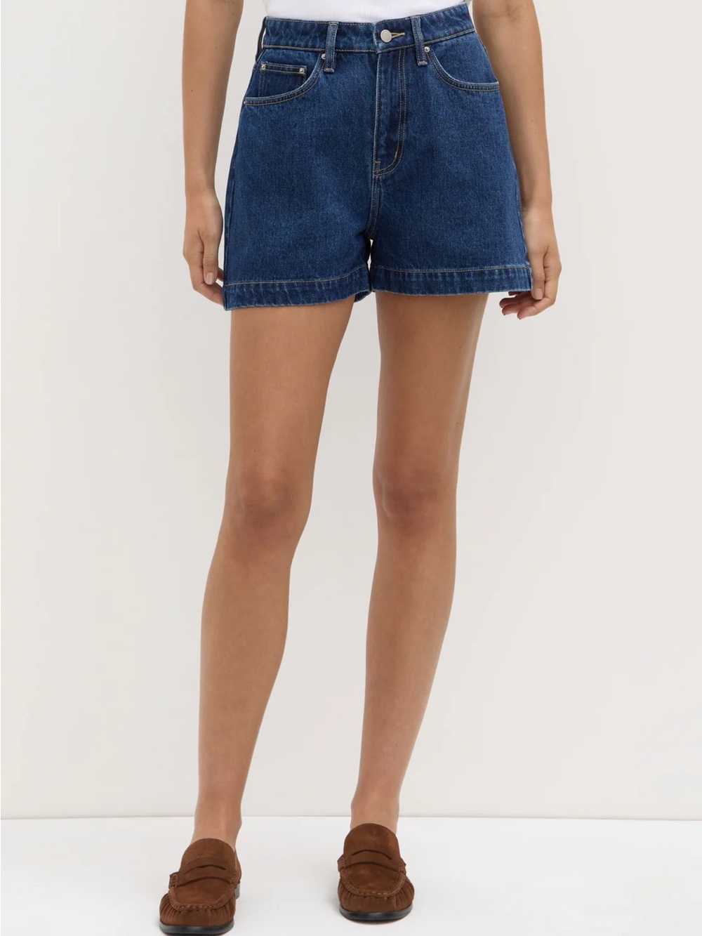 Assembly Label Boxy Denim Short
